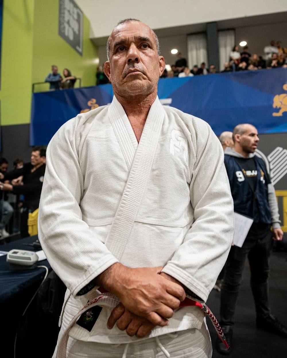 Júlio César Pereira, ceinture corail en jiu-jitsu brésilien et directeur de Grappling Fight Team, club affilié à Invictus